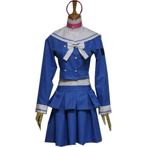 2018 New DanganRonpa V3 Tenko Chabashira Dangan Ronpa V3 Halloween Cosplay Costume Full Set Women Dress