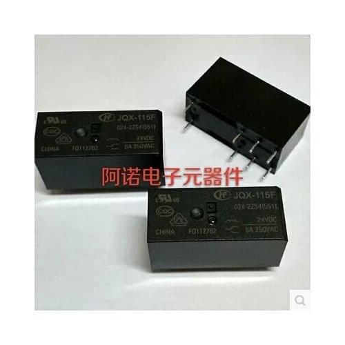 HOT NEW JQX-115F-024-2ZS4 24VDC JQX-115F 024-2ZS4 24VDC 024-2ZS4-24VDC 24V RELAY DIP8