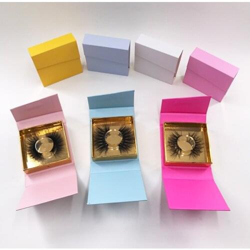 Wholesale Custom Lashes Package Magnetic Envelope Box 3D Eyelashes Custom logo Best Lashes Vendor