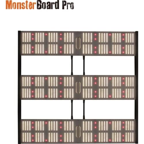Geeklight VEG Bloom Switchable 720w lm301h Led Growlight Monsterboard Pro 7200