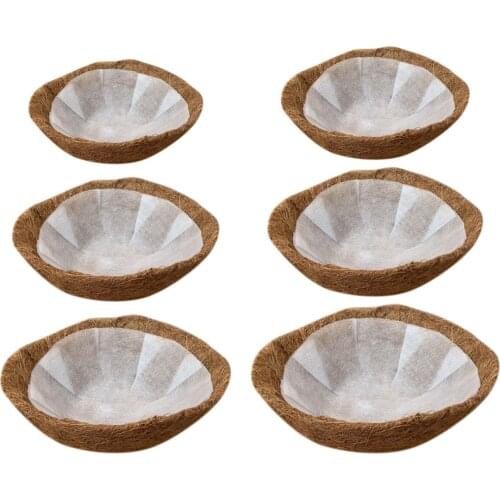 Natural Wall Hanging Basket Coco Liner Coconut Fiber Inserts Flower Pot