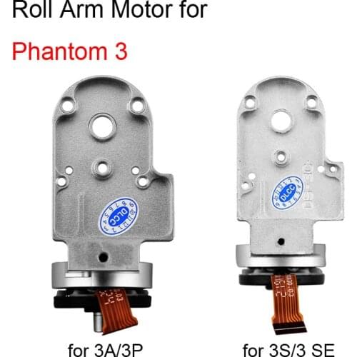 Gimbal Camera Roll Arm Motor for DJI Phantom 3 Pro/3 Adv/3S Drone Repair Parts Replacement Electric Roll Motor Drone Accessories