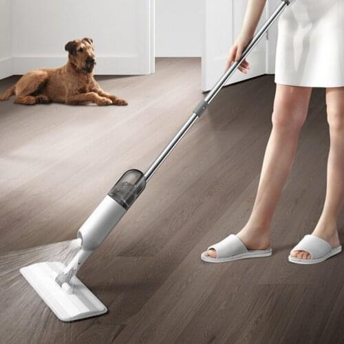 Spray Floor Mop Kit With Reusable Microfiber Pads 360 Degree Handle Mop for Home Kitchen Floor Cleaning Tools Washing Flat Mop