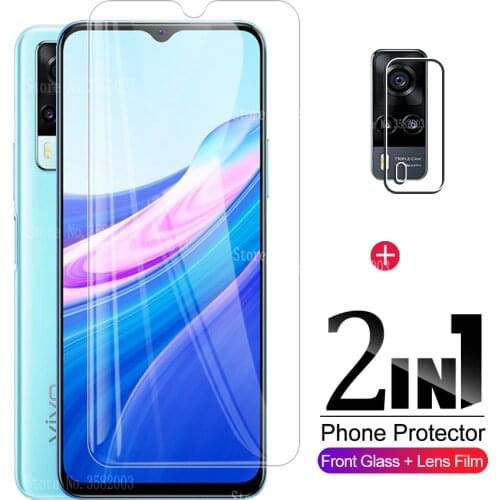 Full Cover Glass For Vivo Y31 Glass For Vivo Y31 Tempered Glass Flim Protective Screen Protector For Vivo Y31 Lens Glass 6.58"