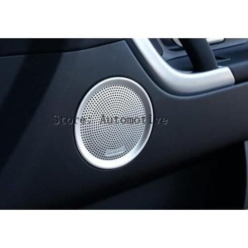 Inner Car Door Speaker Cover Trim For Land Rover Discovery Sport 2015-2016 6pcs