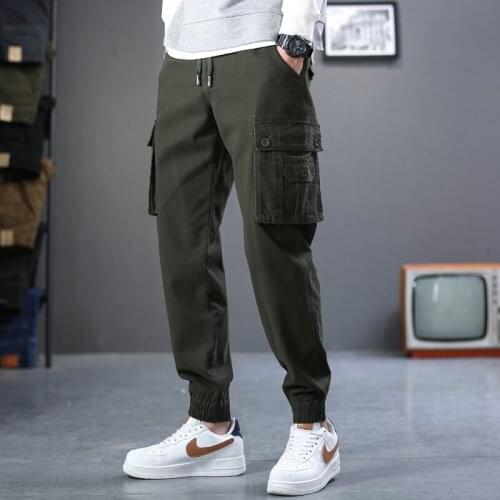 Mens Military Style Cargo Pants Men Waterproof Breathable Male Trousers Joggers Army Pockets Casual Pants Plus Size BL82252
