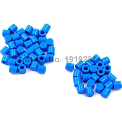50PCS 6X6 Key A56 Switch Cap for 6*6 Buttons Multicolor 6MM Height Blue