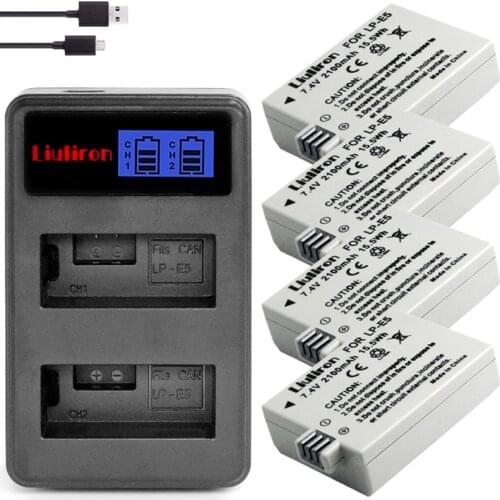 Bateria LP-E5 Battery For Canon 500D,450D,1000D, EOS Rebel T1i, XS, XSi,Kiss X3, X2, Kiss F SLR Digital Camera LPE5 LP E5