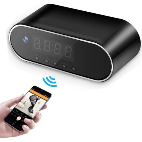 AnceEye 1080P Mini WIFI Clock Camera P2P Nanny Cam Motion Detection Remote Monitor Wireless IP Home Security Camera hdminicam AP