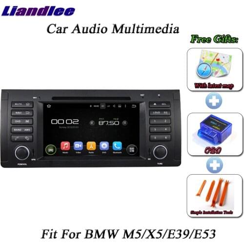 Car Android Multimedia System For BMW M5/X5/E39/E53 Radio CD DVD Player GPS Navigation HD TV Screen