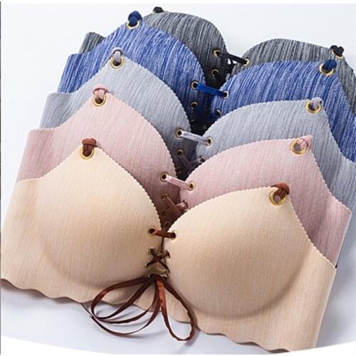 CINOON Super Push Up bras Sexy seamless womens underwear Wire Free Female bralette beauty back lingerie Ladies Brassiere