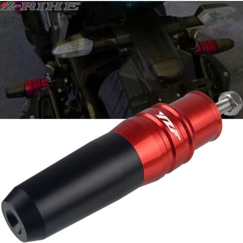 For YAMAHA YZF-R6/R3/R25 YZFR6 YZFR3 YZFR25 YZF R3 R6 R25 Motorcycle CNC Frame Exhaust Sliders Crash Protector Pads YZF logo
