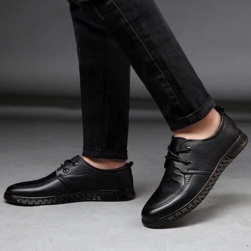 Fashion men shoes outdoor handmade made casual shoes sneakers genuine leather shoes men flats mocasines hombre Dropshipping