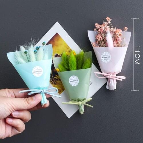 Refrigerator Magnet Frigo Creative Artificial Flowers Bouquet Stickers Colorful Mini Covering Side Decoration Gift News Arrival