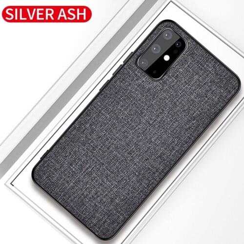 Funda Case for Samsung Galaxy S21 Ultra S20 FE Note 20 Ultra S21 Plus Note10 A51 A71 Matte Fabric Coque Phone Case Cover Capa