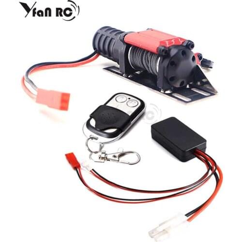 Aluminium Alloy Metal Winch Traction for 1/10 RC Rock Crawler Traxxas HSP Redcat HPI 90046 D90 SCX10 TRX-4 1:10 RC Car A025