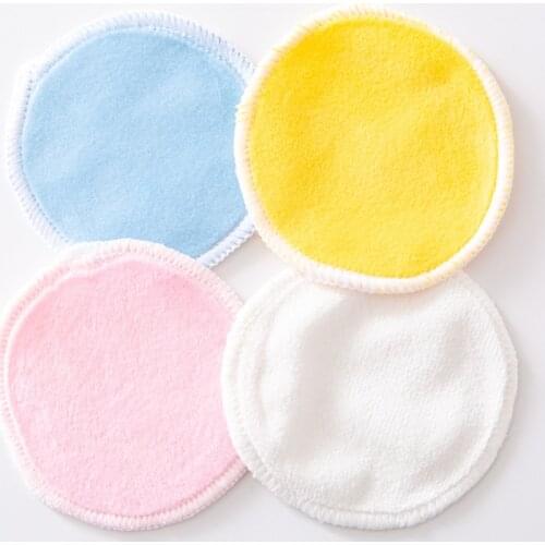 Reusable Bamboo Fiber Makeup Remover Pads 1pcs Washable Rounds Cleansing Cotton Make Up Removal Pads Tool