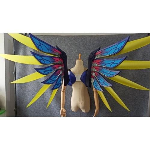 Overwatch Sugar Plum Fairy Mercy Wings Cosplay Prop