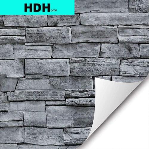 Peel and Stick Wallpaper Stone Self Adhesive Wallpaper Easily Removable Wallpaper Brick Wallpaper Easy to Apply Peel Stick