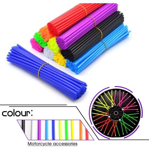 36Pcs Wheel RIM Spoke Skins Sticker Accessories Motocross Dirt Bike For YAMAHA YZ80/85 YZ125/250 YZ250F YZ426F/450F YZ250X YZ