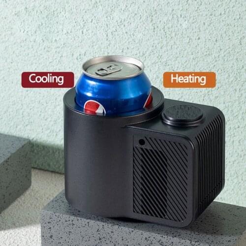Smart Car Heating Cooling Cup 2-in-1 Car Office Cup Warmer Cooler Smart Cup Mug Holder Tumbler Car Refrigerator Cooling
