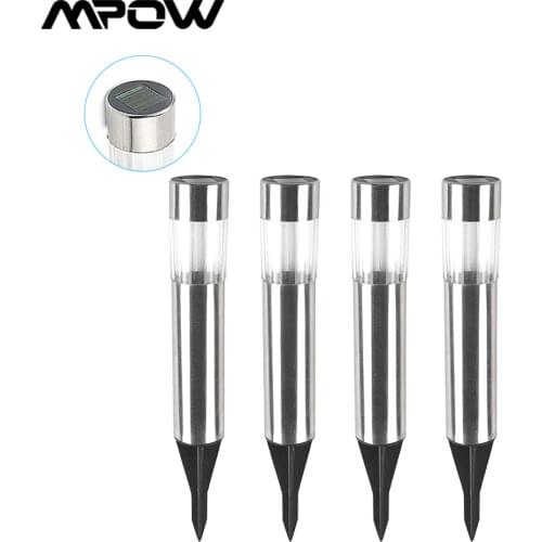 Stainless Steel Solar Lawn Light Waterproof Garden Soar Motion Sensor Lawn Light Energy-saving Solar Lamps for Garden Yard Lawn