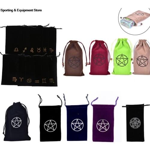 1PC Tarot Card Table Game Survival Bracelets With Clasp Emergency Tool Table Game Tarot Card Storage Bag