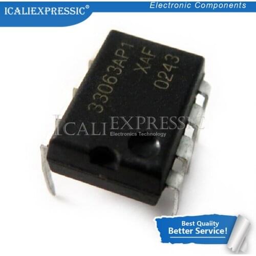 10PCS MC33063API MC33063AVP MC33063AP1 MC33063 DIP-8 new original In Stock