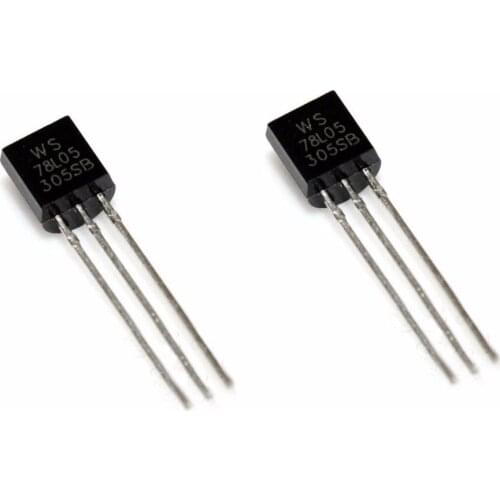 100PCS WS78L05 78L05 WS TO-92 IC REG LDO 5V .1A NEW GOOD QUALITY