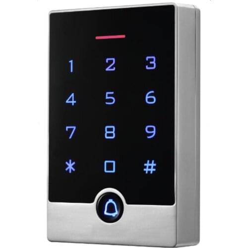 125Khz RFID Standalone Access Control Reader Keypad IP65 Waterproof Backlight Touch Keypad 2000 Users