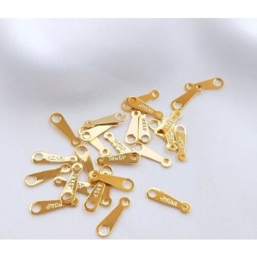 14k gold plated jewelry accessories copper chain jewelry making DIY chain necklace FPPJ