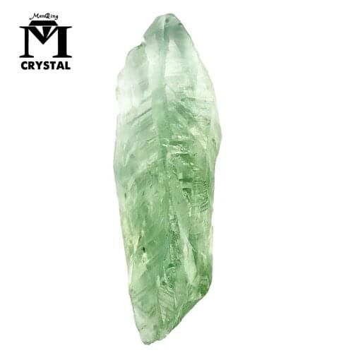 50g/bag Natural green crystal raw stone Rough Gemstone Mineral Specimen Irregular Crystal Reiki Healing wand home decoration