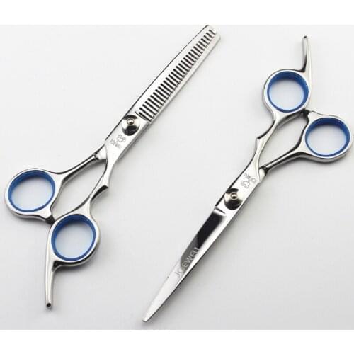 6.0" Barber Professional Hairdressing Scissors Tools Hair Scissors Cutter Thinning Scissors Shears Haircut Styling Accessories