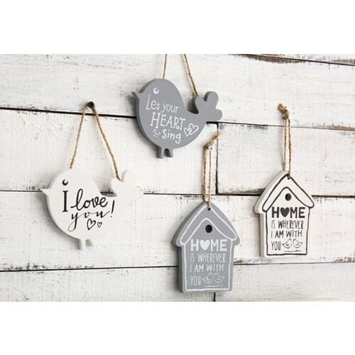 American country creative decorations wooden crafts decorative wall hanging Home Furnishing bedroom wall hangings Pendant