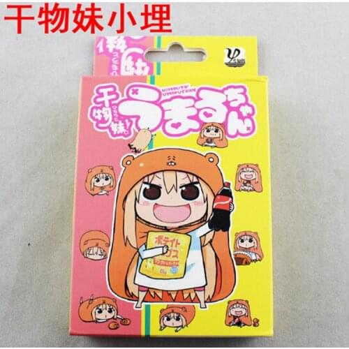 Anime Himouto! Umaru-chan Poker Cards Toy Cosplay Board Game Cards With Box Collection Gift
