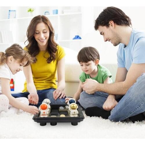 Astronaut Checkerboard Interactive Dinosaur Mobile Board Astronaut Desktop Board Logical Reasoning Game Parent-child Toys Gifts