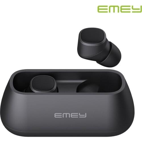 EMEY TWS Business Bluetooth T1 V5.0 3D Stereo Wireless Earphones with Dual Microphone 600A