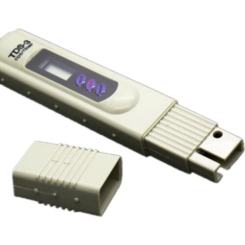 Digital TDS TEMP Meter Pocket Pen Type Hydroponics Temperature Filter Tester TDS-3 For Aquarium Pool Water Quality Purity Test