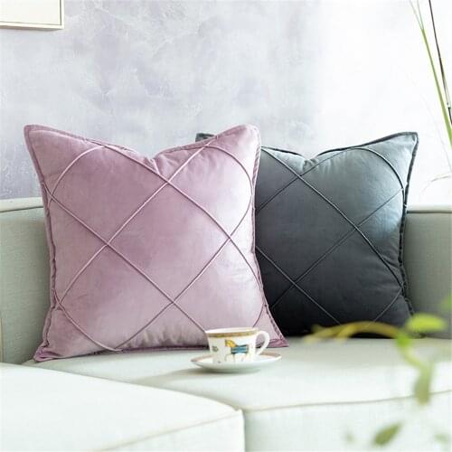 Cojines decorativo Pillow Covers 50x50cm Decorative Pillowcase for Couch Sofa Bed Square Cushion Covers Luxury Home Decoration