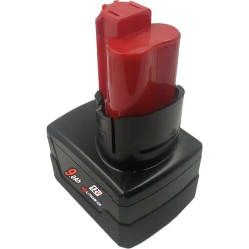 Dawupine 9 X 18650 M12 Li-ion Battery Plastic Case PCB Protection Circuit Board For Milwaukee 12V 48-11-2411 Box Housing Shell