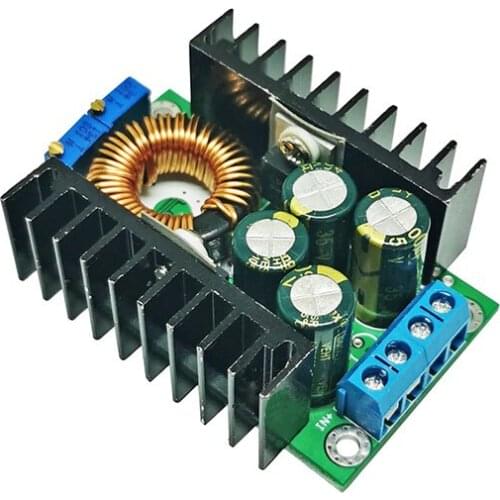 DC-DC step-down adjustable constant voltage constant current high power 12a solar charging LED driving vehicle module