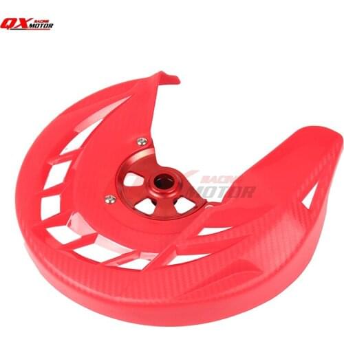Motorcycle Front Brake Disc Rotor Guard Cover Protector For CR125 CR250 04-07 CRF250R CRF450R 04-16 MX Motocross Offroad