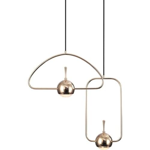 JAXLONG Modern Pendant Lights Led Restaurant Bedroom Living Room Cafe Lighting Decoration Pendant Lamps Light Fixtures Luminaria