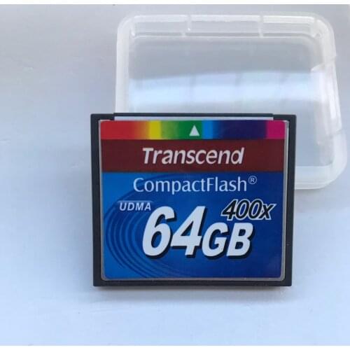 100% Original Transcend Standard Speed 400X CF Card Real Capacity 64GB Professional Memory Cards Compact Flash DSLR Camera 64G
