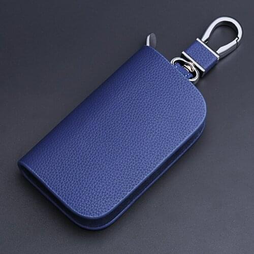 Leather cowhide Car key case car key chain car key bag for cadillac xts/xt4/xt5/atsl/ct6/srx