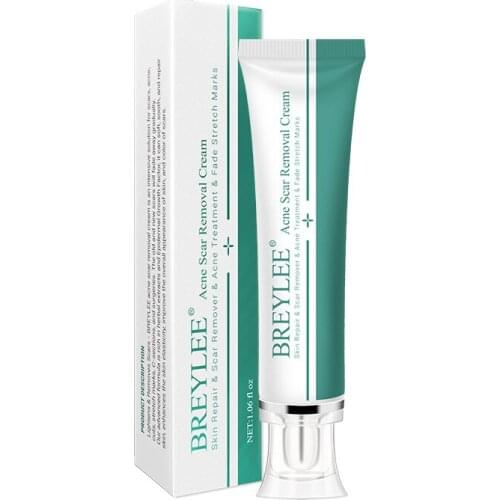 BREYLEE Acne Scar Removal Cream 30g Face Cream Skin Repair Skin Care Scar Acne Treatment Remove Stretch Marks Whitening Cream
