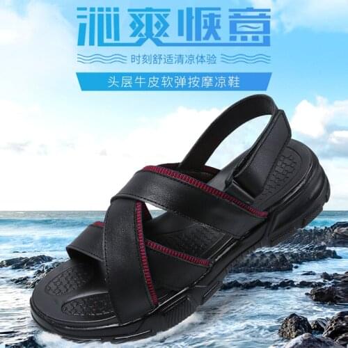 Masculino sandalias para mens sandals big 44 sole genuine outdoor rubber mens on de geta sandal beach size casual vietnam 2018