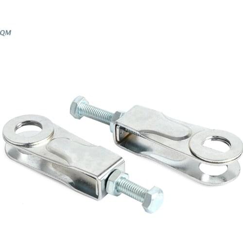 13MF 2Pcs Chain Puller Tensioner Adjuster Tool for yamaha- YBR125ED YBR125 YBR 125 Motorcycle Chain Regulator Kit 2008-2016