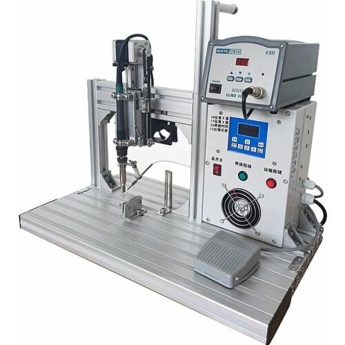 Soldering Wire Machine Solder Station with Smoke Cleaner for Switch LED Lights Terminal Resistance Aviation Plug