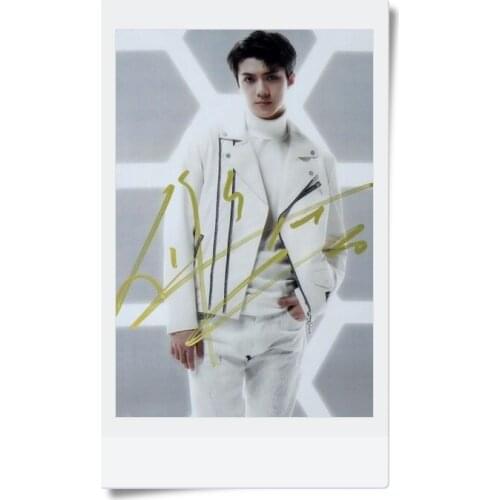 Signed EXO SEHUN autographed original photo 6 inches freeshipping 062017